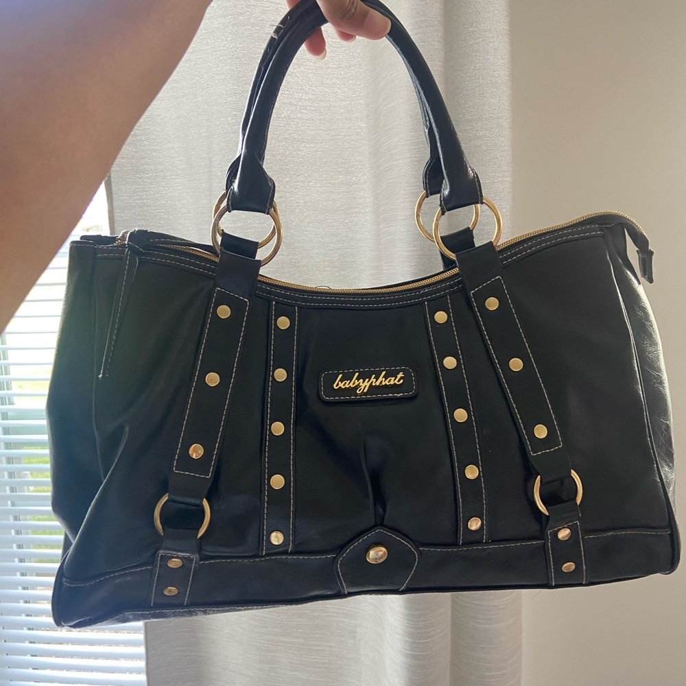 Baby Phat Black Tote Bag